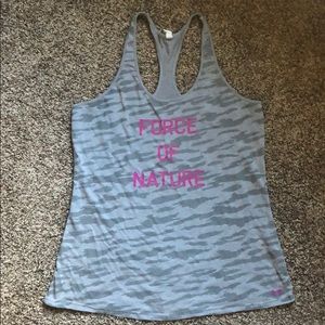 Gray Camo Under Armour Tank